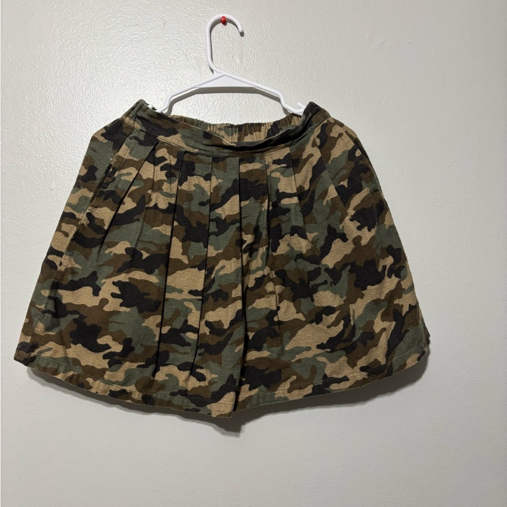 Trendy Camouflage Mini Skirt